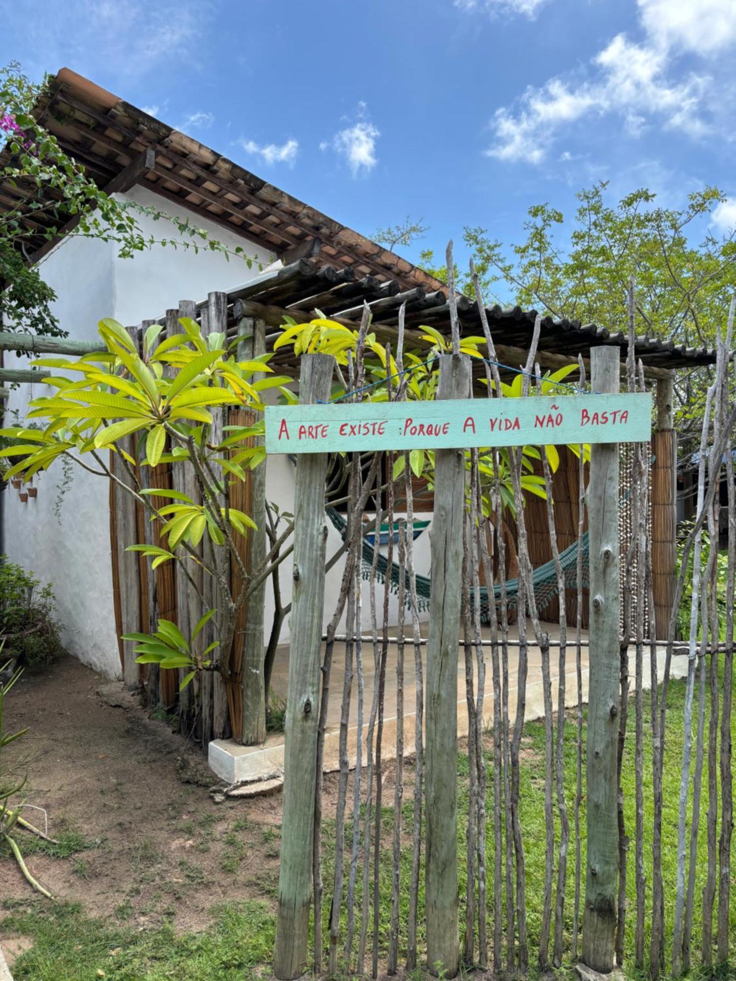 Casa Branca Pôrto de Pedras Exterior foto